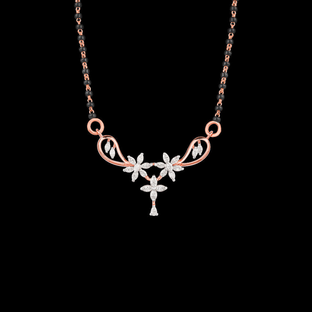 18K Rose Gold Diamond Tanmaniya - 0.565ct VVS-EF