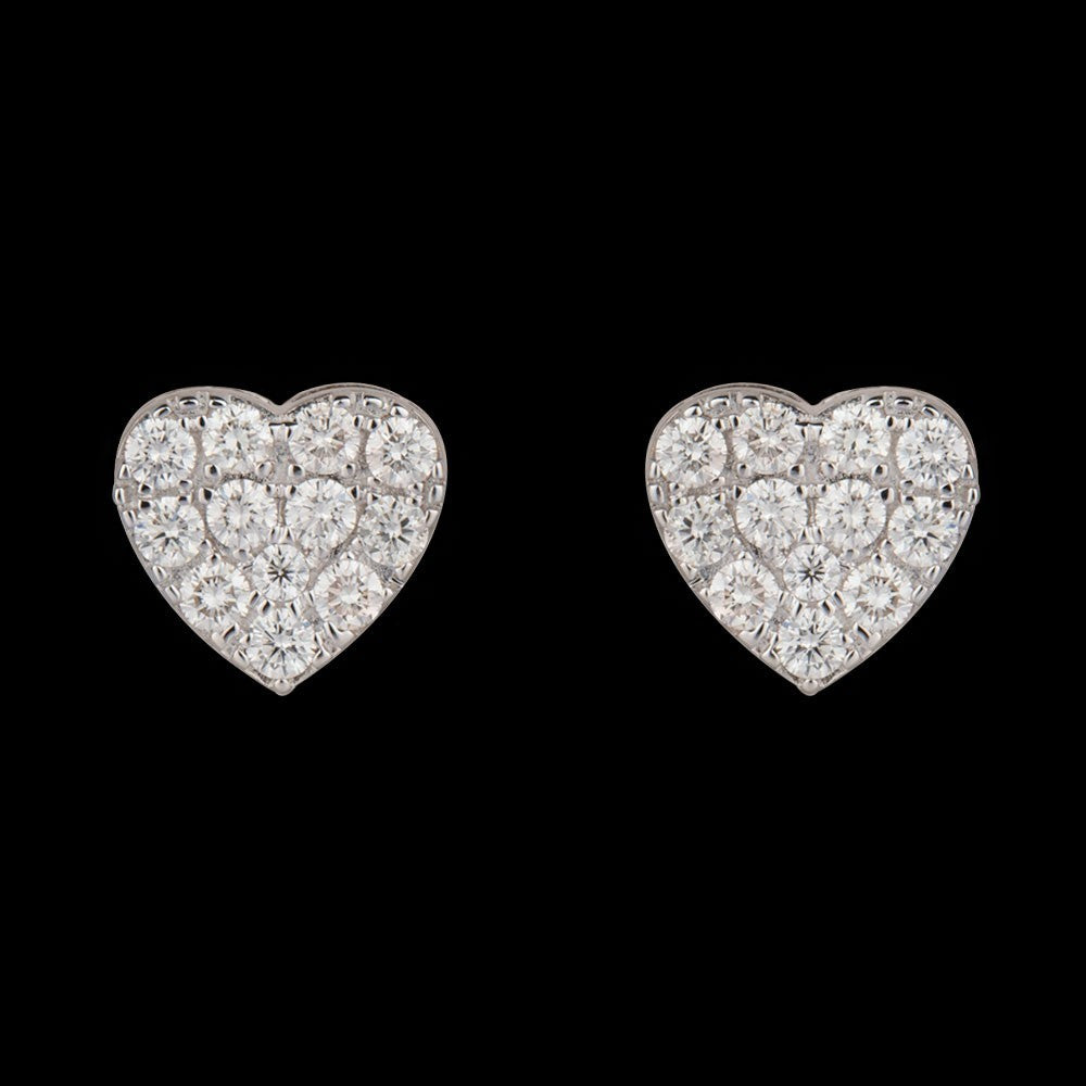 14K Rose Gold Diamond Earrings - 0.82ct VVS-VS-HI