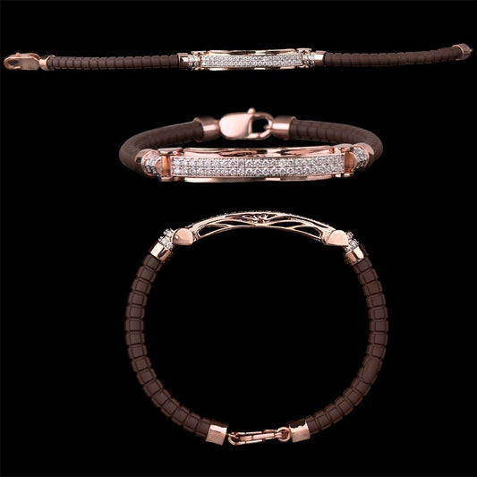 14K Rose Gold Diamond Jewellery - 1.17ct VS-IJ