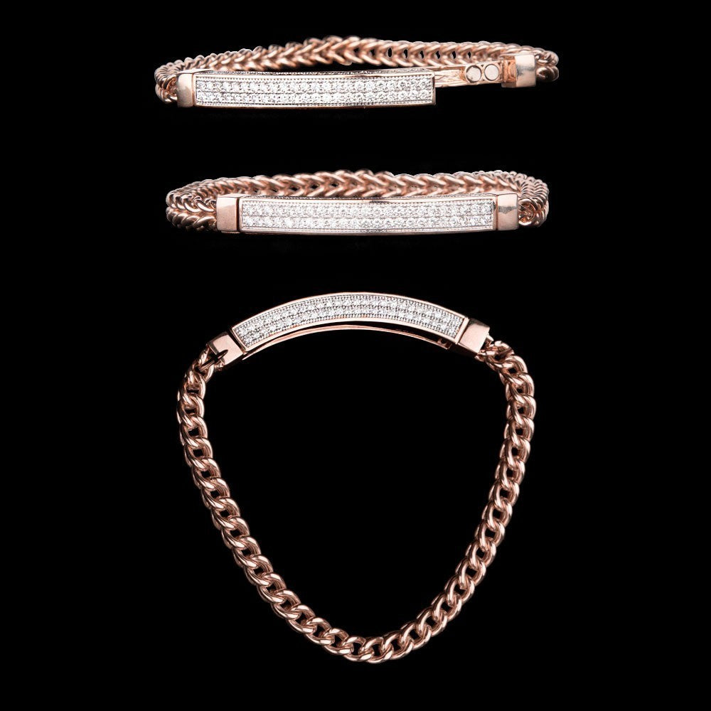 14K Rose Gold Diamond Jewellery - 2.54ct VS-IJ