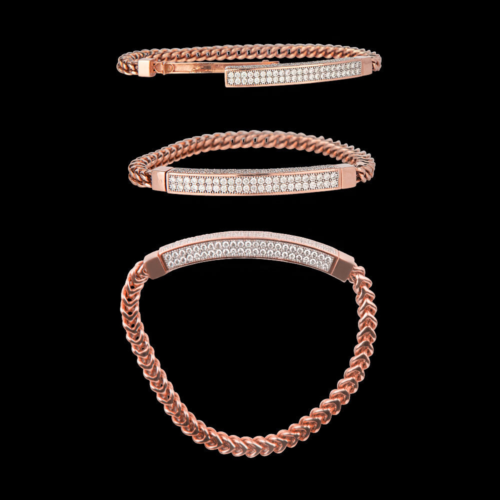 14K Rose Gold Diamond Jewellery - 2.57ct VS-HI