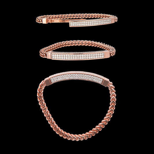 14K Rose Gold Diamond Jewellery - 2.57ct VS-HI