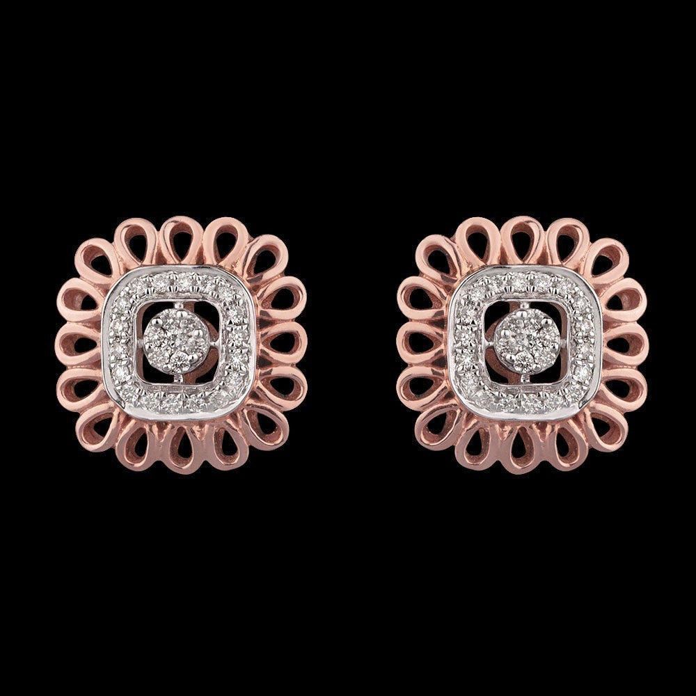 14K Rose Gold Diamond Jewellery - 0.22ct SI-IJ