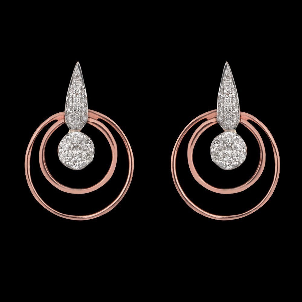 14K Rose Gold Diamond Jewellery - 0.33ct SI-IJ