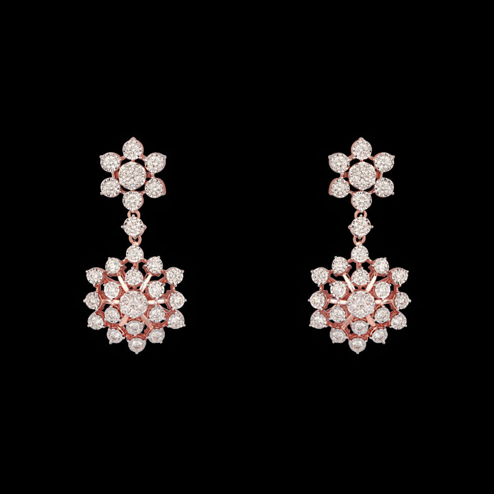 18K Rose Gold Diamond Jewellery - 2.592ct VS-GH
