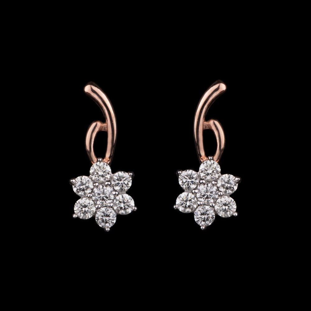 14K Rose Gold Diamond Jewellery - 0.43ct VVS-VS-IJ