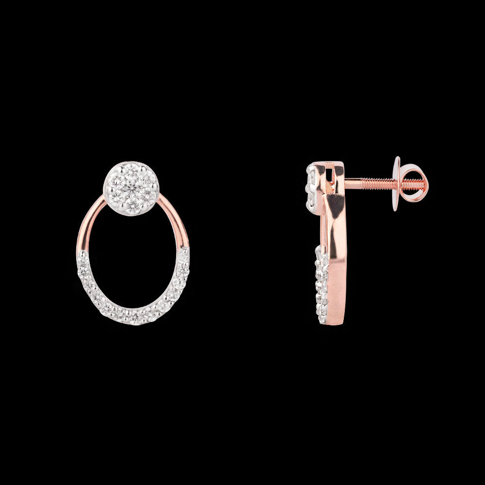 14K Rose Gold Diamond Jewellery - 0.312ct VS-SI-FG