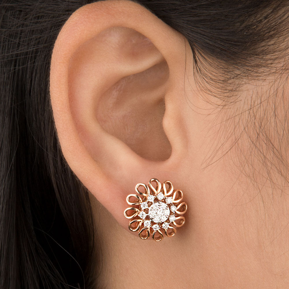 14K Rose Gold Diamond Jewellery - 0.52ct VS-GH