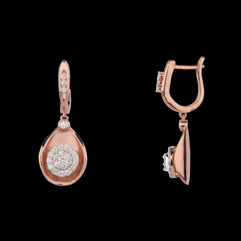 18K Rose Gold Diamond Jewellery - 0.75ct VVS-VS-GH