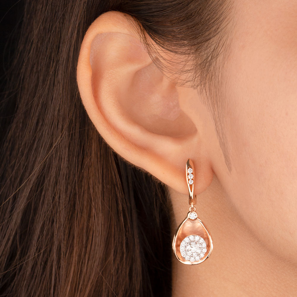 18K Rose Gold Diamond Jewellery - 0.75ct VVS-VS-GH