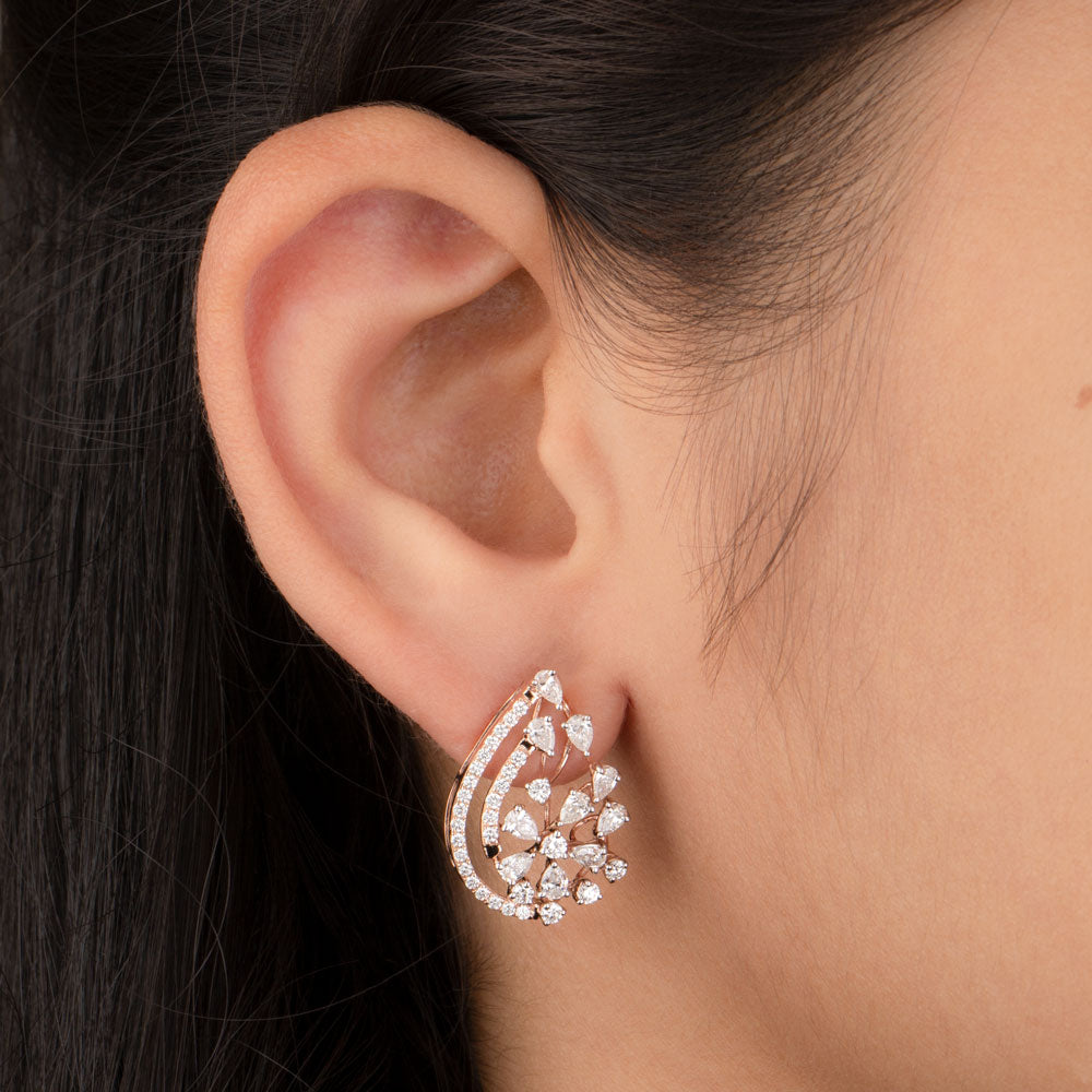 14K Rose Gold Diamond Jewellery - 1.57ct VS-SI-FG