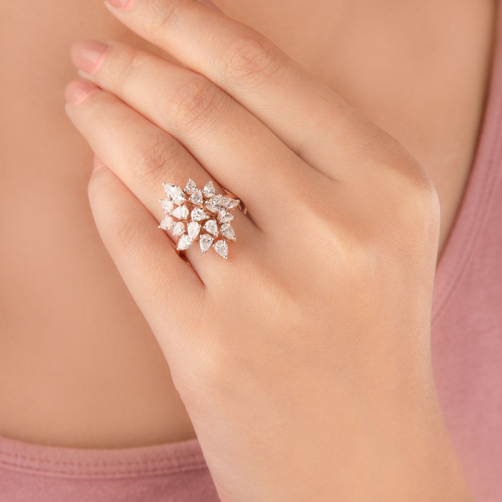 14K Rose Gold Diamond Ring - 1.91ct VS-FG
