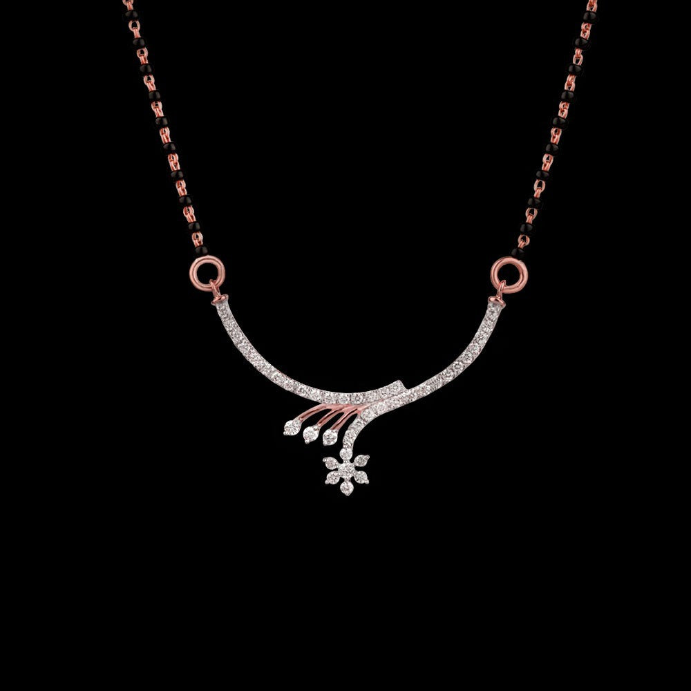 14K Rose Gold Diamond Tanmaniya - 0.46ct VVS-VS-GH