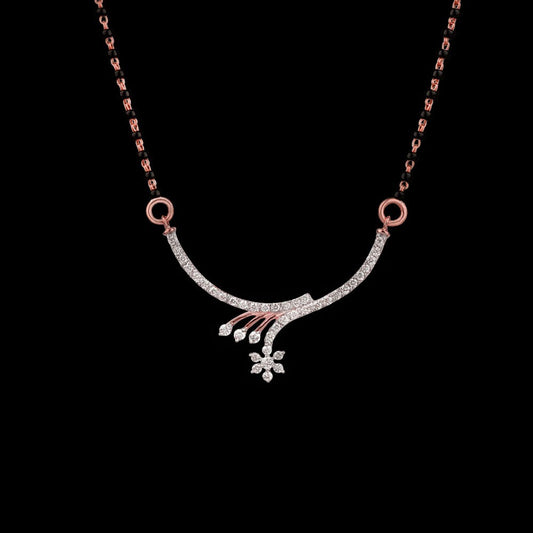 14K Rose Gold Diamond Tanmaniya - 0.46ct VVS-VS-GH