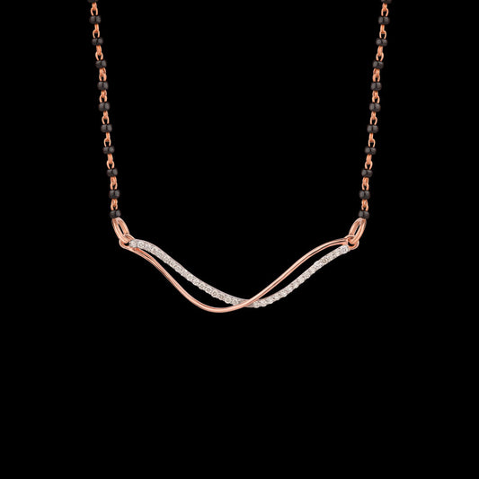 18K Rose Gold Diamond Tanmaniya - 0.156ct VVS-VS-IJ