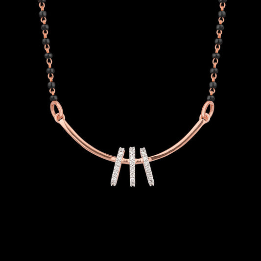 18K Rose Gold Diamond Tanmaniya - 0.139ct VVS-VS-IJ