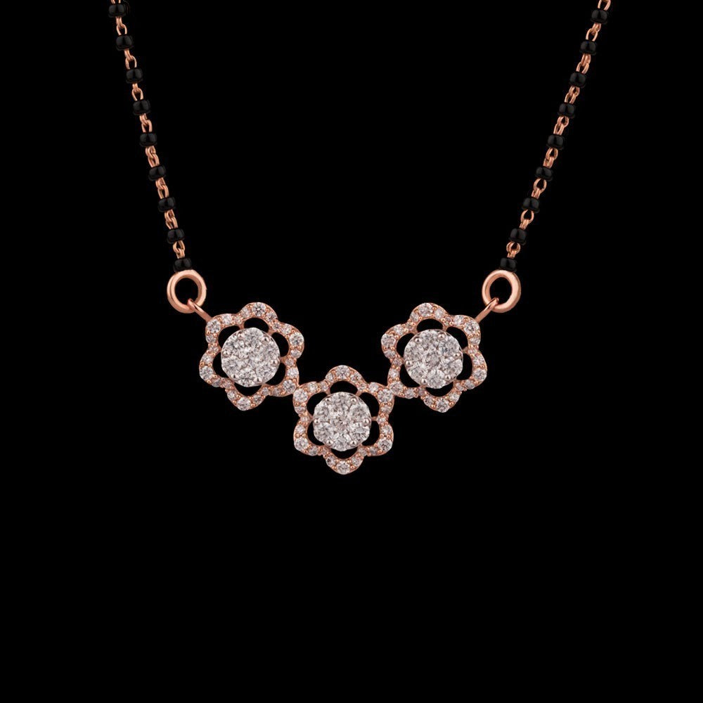 18K Rose Gold Diamond Tanmaniya - 1.16ct VVS-VS-GH