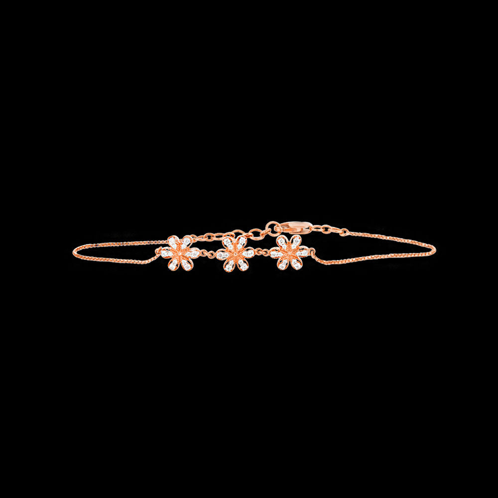 18K Rose Gold Diamond Bracelet - 0.29ct VS-GH