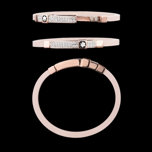 14K Rose Gold Diamond Bracelet - 0.69ct VS-IJ