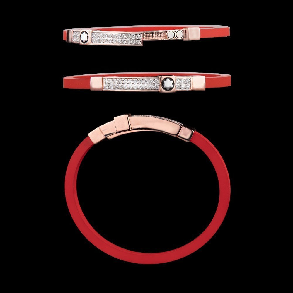14K Rose Gold Diamond Bracelet - 0.69ct VS-IJ