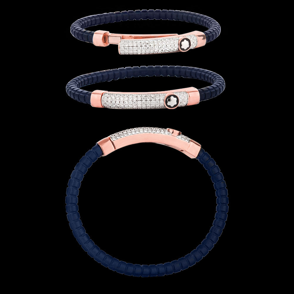 14K Rose Gold Diamond Bracelet - 1.28ct VS-IJ