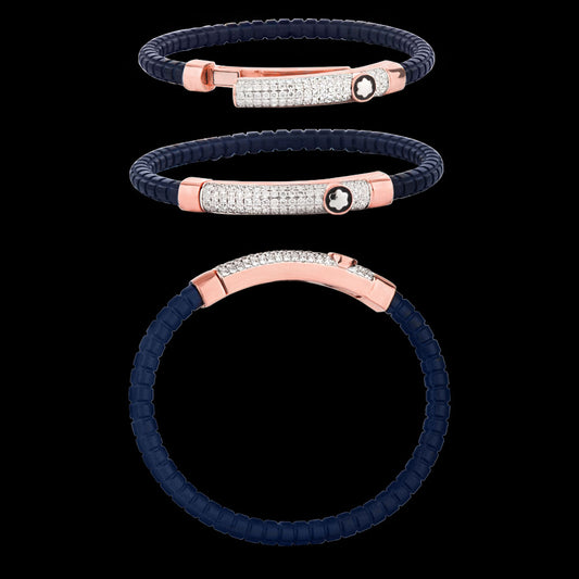 14K Rose Gold Diamond Bracelet - 1.28ct VS-IJ