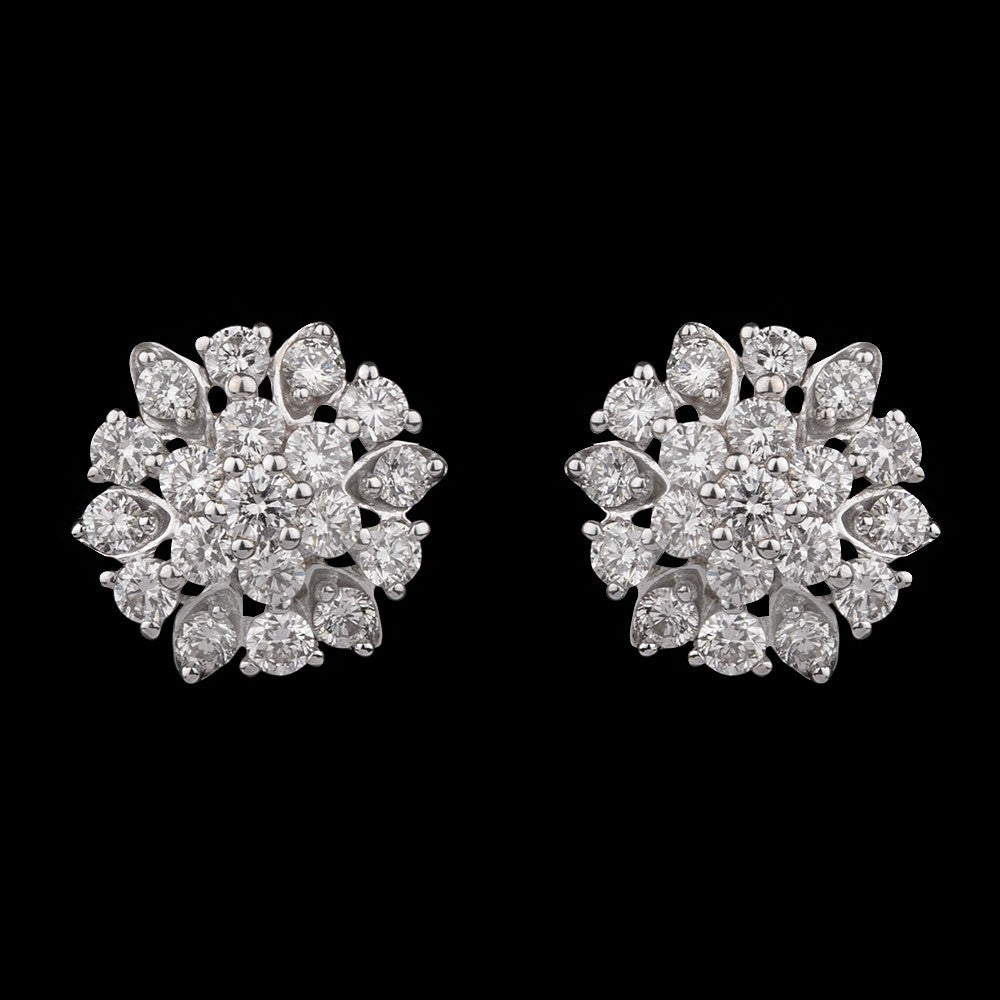 14K Rose Gold Diamond Earrings - 0.79ct VVS-VS-HI