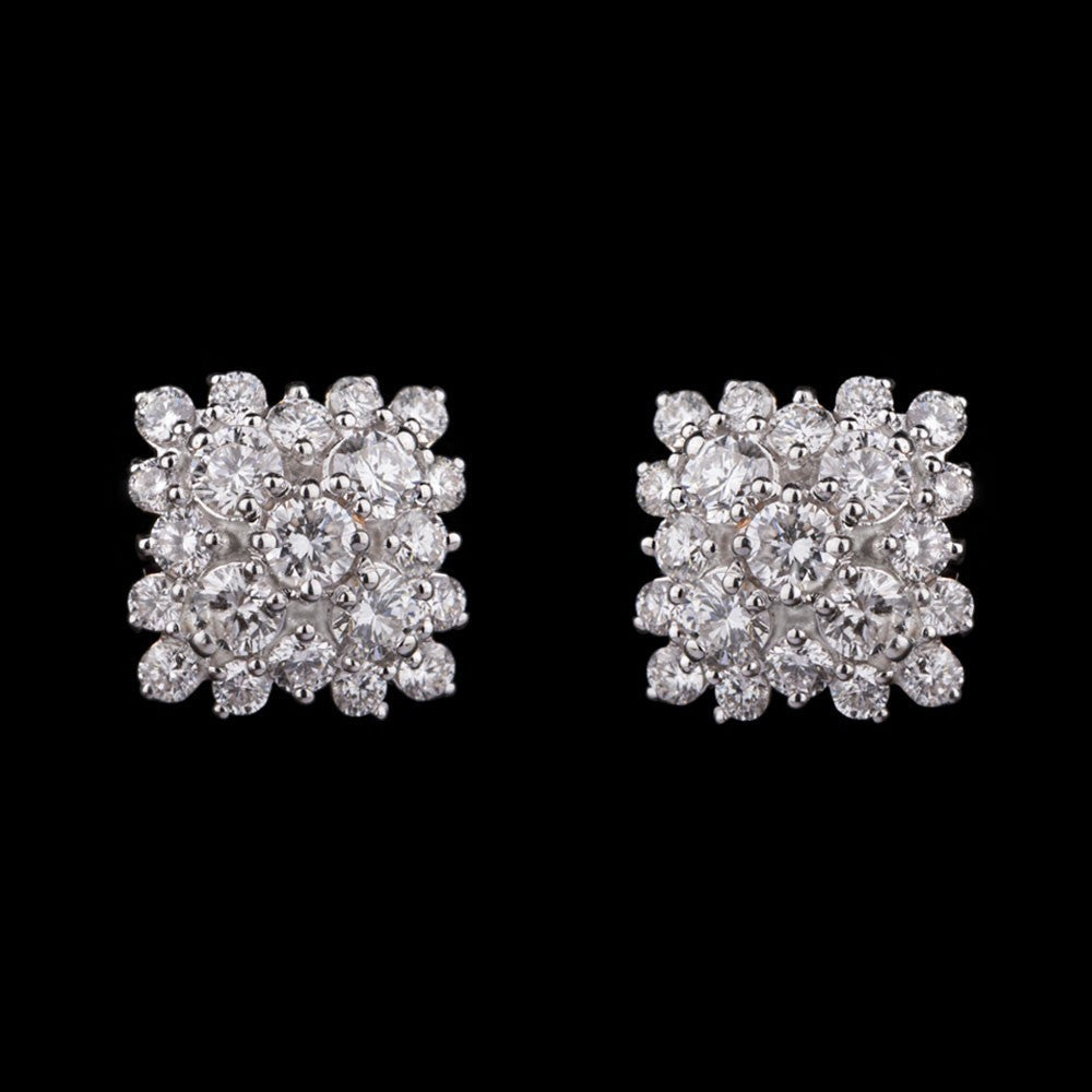 18K Rose Gold Diamond Earrings - 0.86ct VS-GH