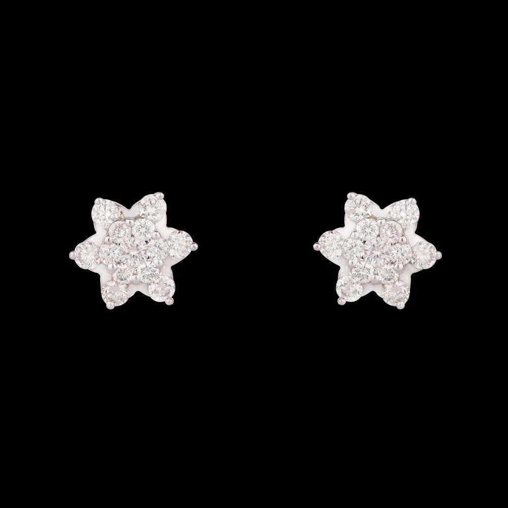 14K Rose Gold Diamond Earrings - 0.32ct VVS-VS-HI