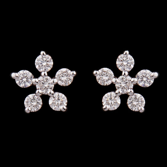14K Rose Gold Diamond Earrings - 0.25ct VVS-VS-HI
