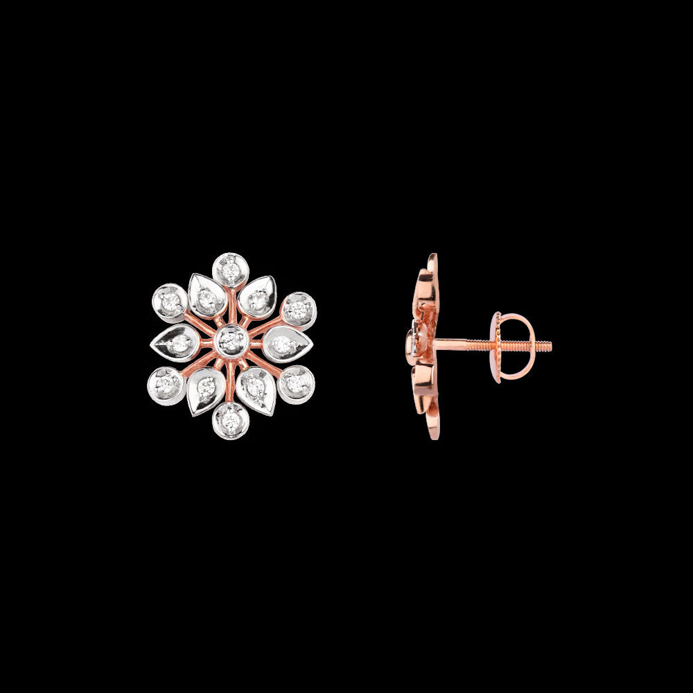 14K Rose Gold Diamond Jewellery - 0.38ct VVS-VS-GH