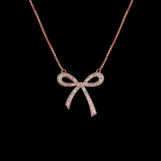 14K Rose Gold Diamond Pendant - 0.53ct SI-IJ