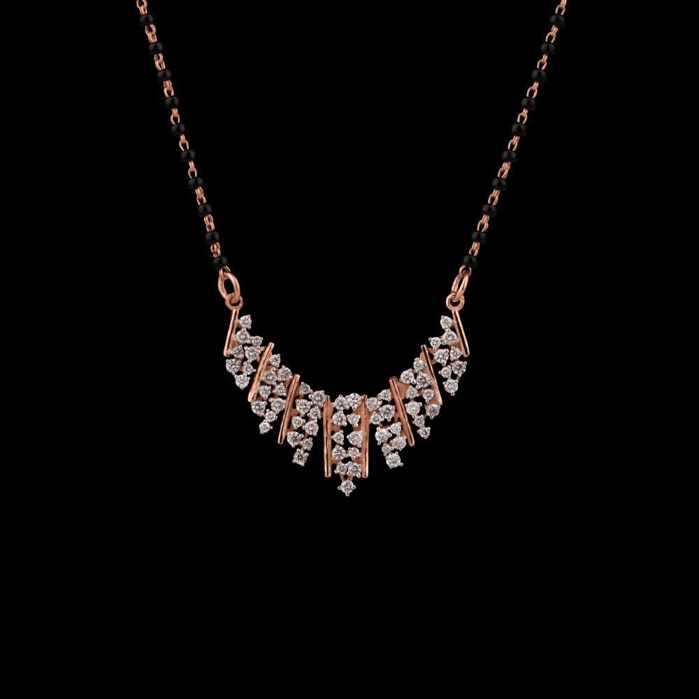 18K Rose Gold Diamond Tanmaniya - 0.82ct SI-GH