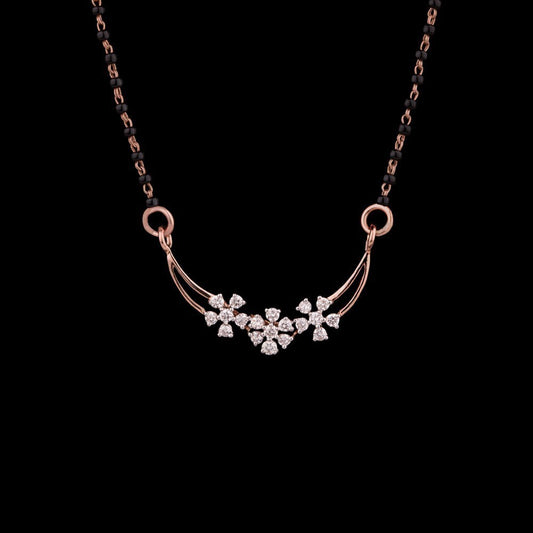 14K Rose Gold Diamond Tanmaniya - 0.47ct VVS-VS-HI