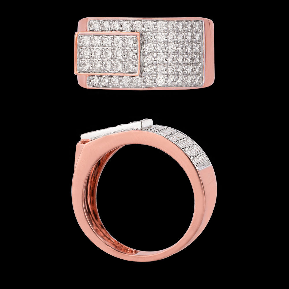 14K Rose Gold Diamond Jewellery - 0.824ct VS-GH