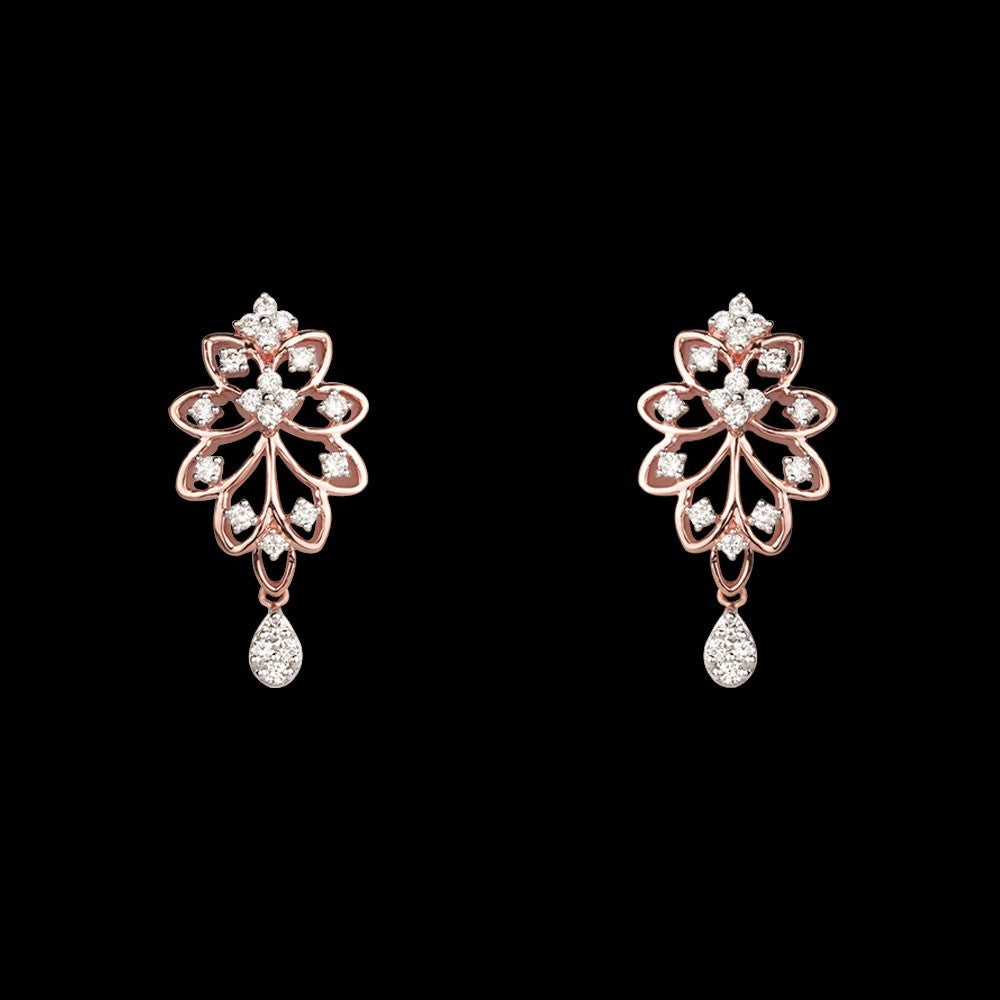 14K Rose Gold Diamond Jewellery - 0.54ct VVS-VS-HI