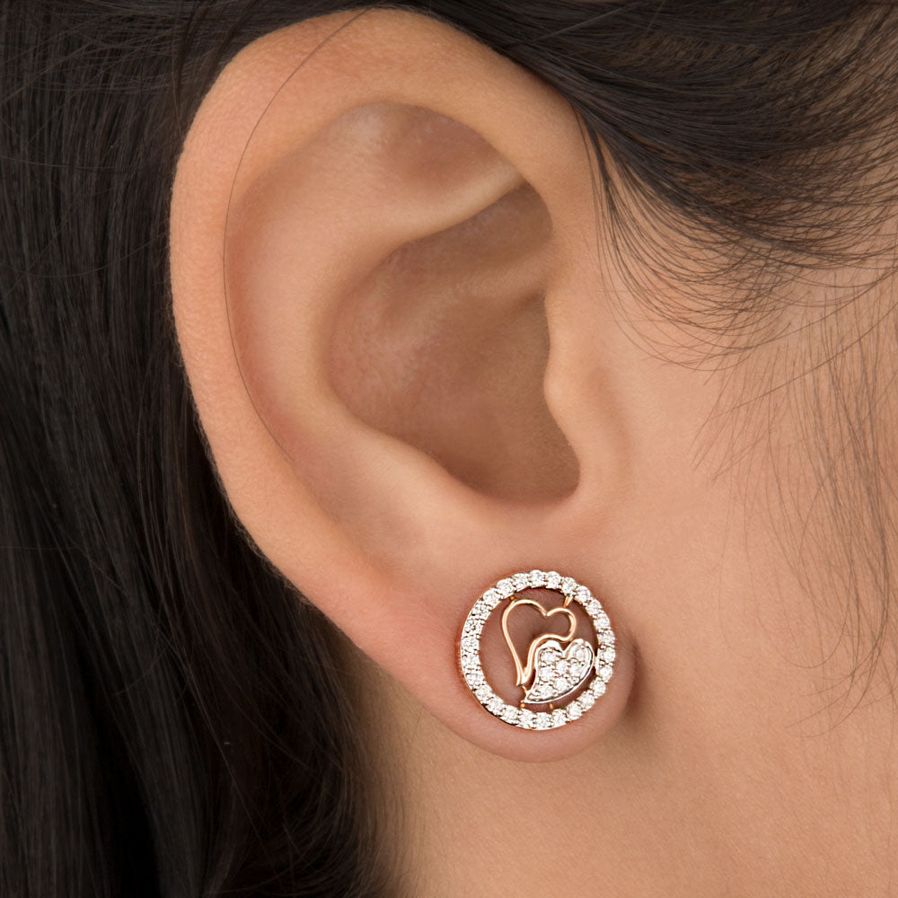 14K Rose Gold Diamond Jewellery - 0.39ct VVS-VS-IJ