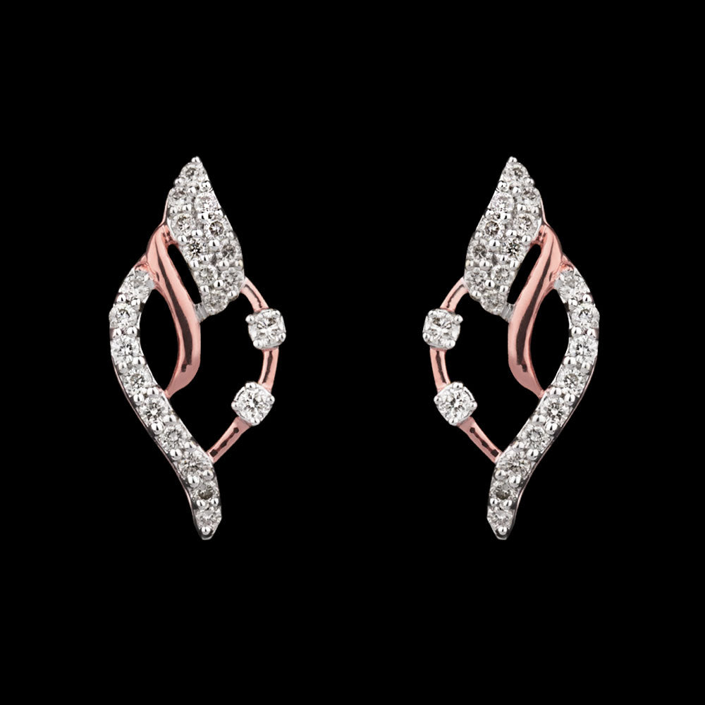 14K Rose Gold Diamond Jewellery - 0.28ct SI-HI