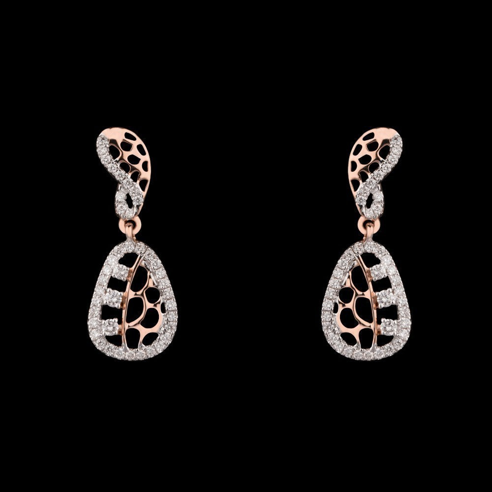 14K Rose Gold Diamond Jewellery - 0.38ct VVS-VS-GH