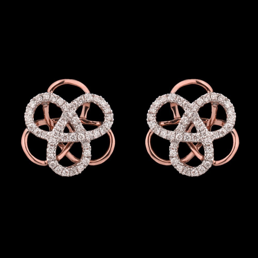 14K Rose Gold Diamond Jewellery - 0.19ct VVS-VS-IJ