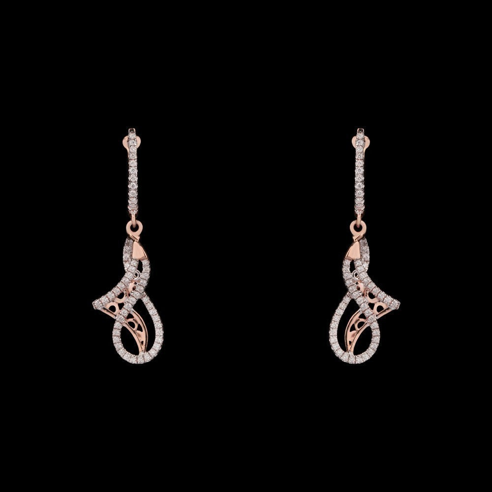 14K Rose Gold Diamond Jewellery - 0.28ct VVS-VS-GH