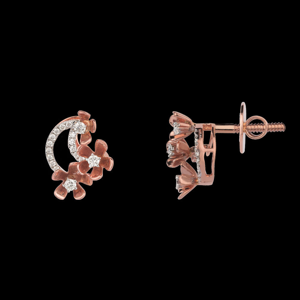 14K Rose Gold Diamond Jewellery - 0.27ct VVS-FG
