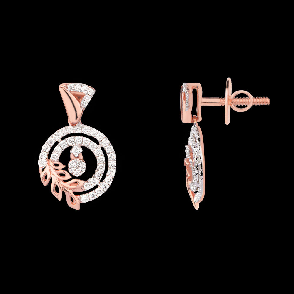 14K Rose Gold Diamond Jewellery - 0.68ct SI-IJ