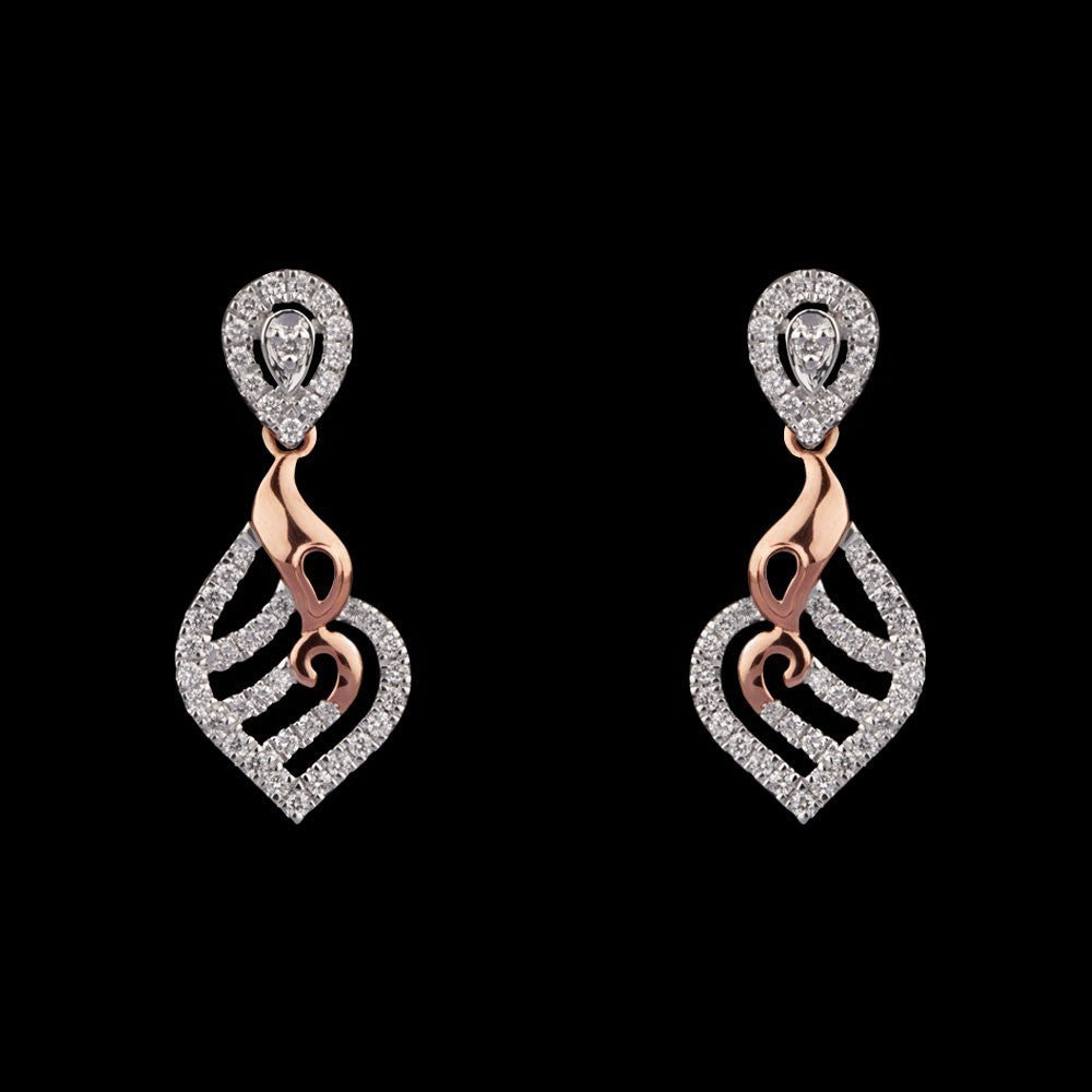 14K Rose Gold Diamond Jewellery - 0.38ct VVS-VS-HI