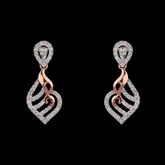 14K Rose Gold Diamond Jewellery - 0.38ct VVS-VS-HI