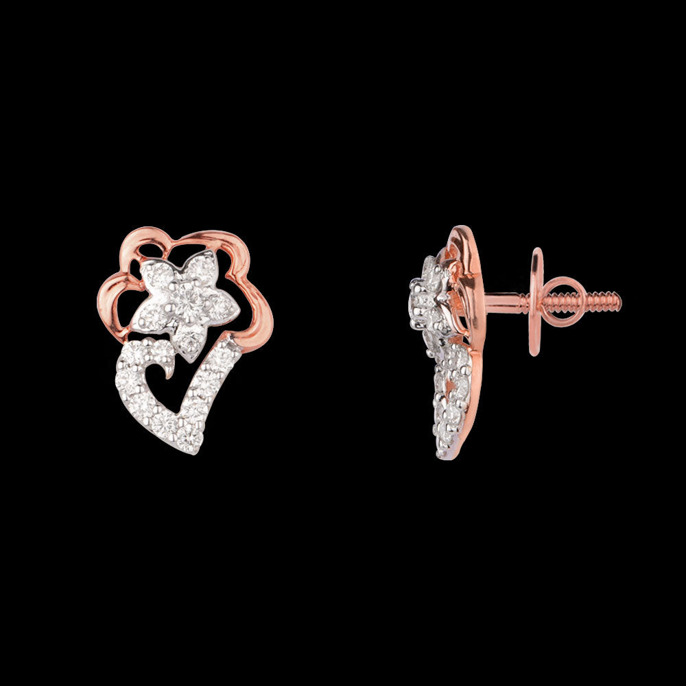 14K Rose Gold Diamond Jewellery - 0.31ct VVS-VS-HI