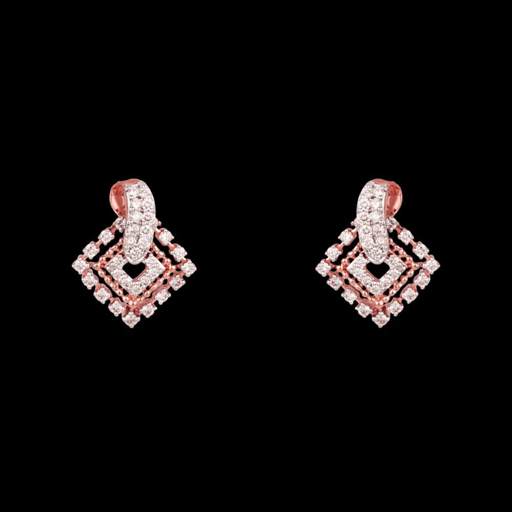 14K Rose Gold Diamond Jewellery - 0.48ct VVS-VS-HI