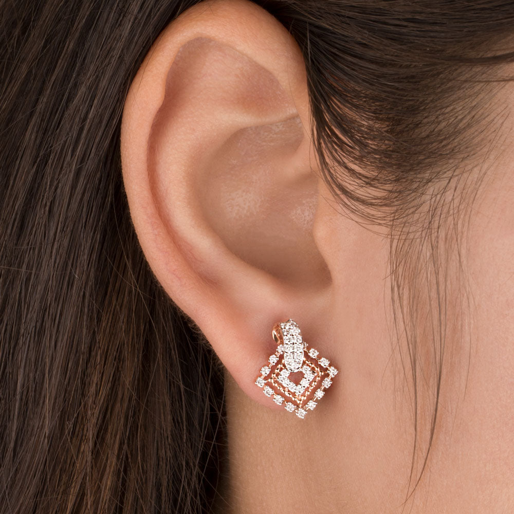 14K Rose Gold Diamond Jewellery - 0.48ct VVS-VS-HI