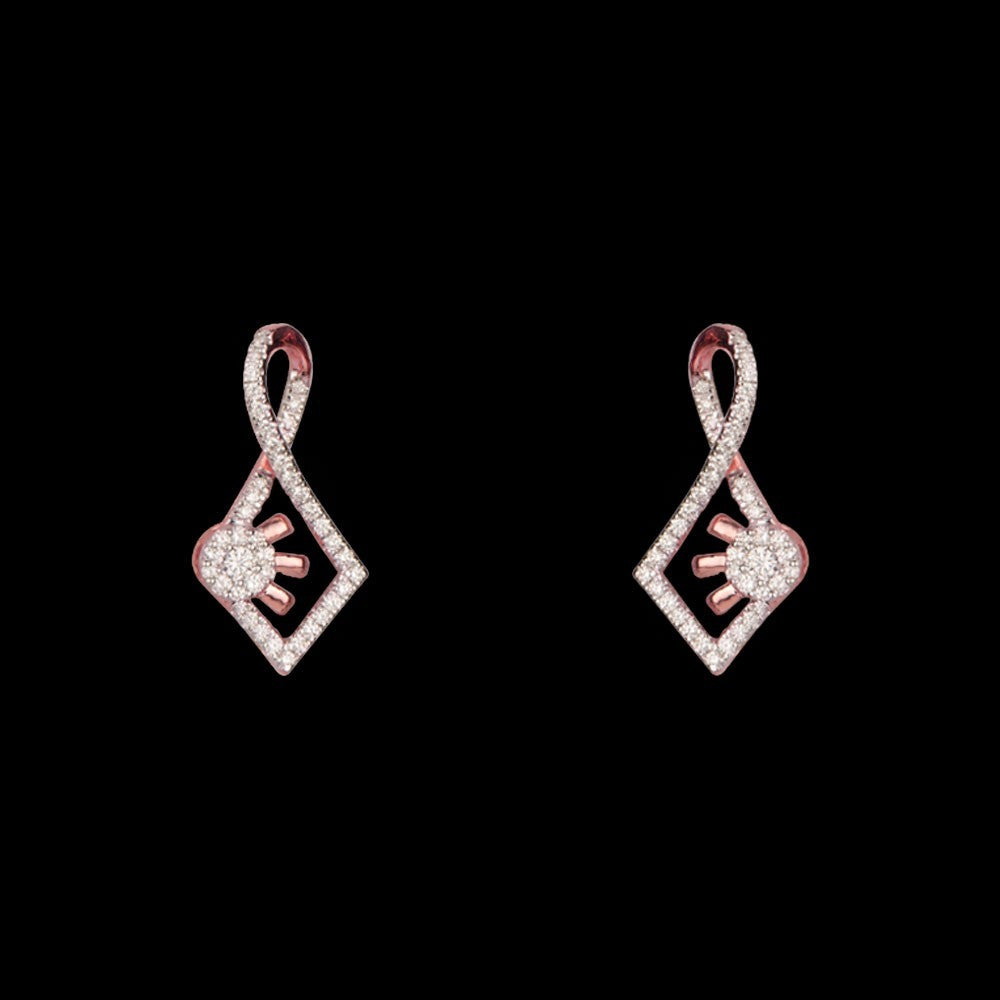 14K Rose Gold Diamond Jewellery - 0.36ct VVS-VS-HI