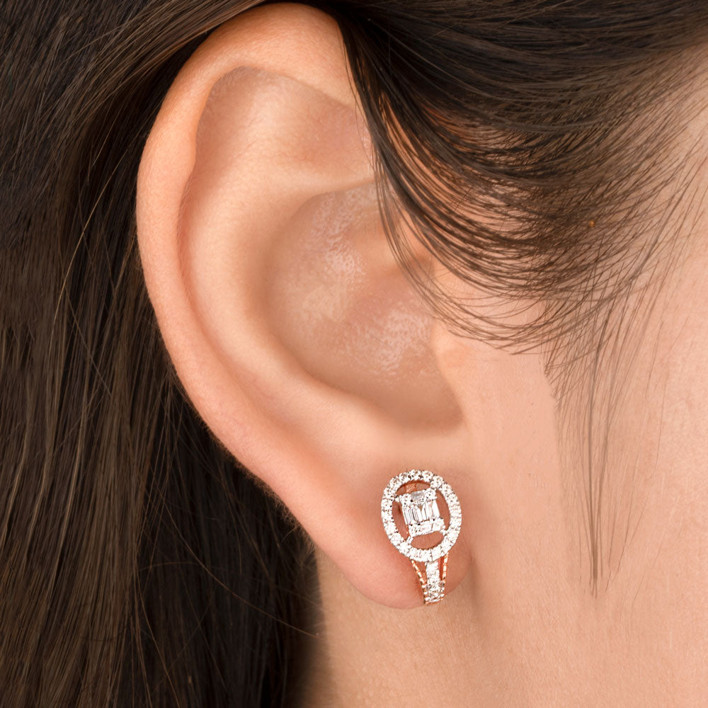 14K Rose Gold Diamond Jewellery - 0.43ct SI-IJ